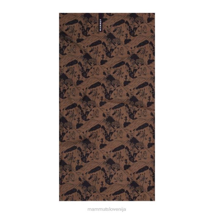 temno peščeno-črna dodatki 2JLD1189 uniseks Mammut prizor plezanja z ovratno gamašo