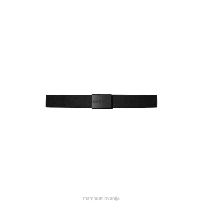 Črna dodatki 2JLD287 uniseks Mammut pas z logotipom
