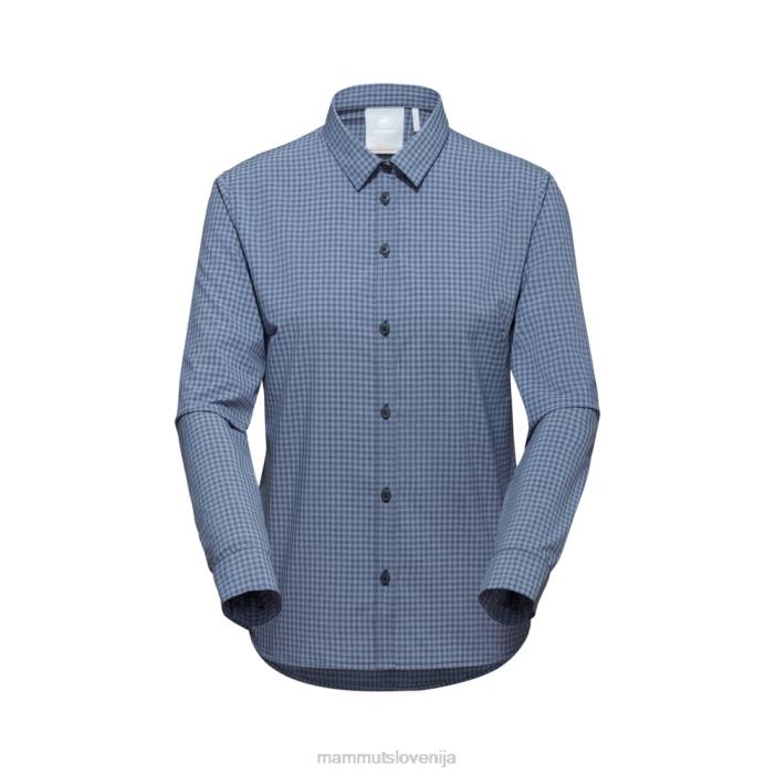 morsko svetlobna noč oblačila 2JLD793 ženske Mammut aada majica z dolgimi rokavi