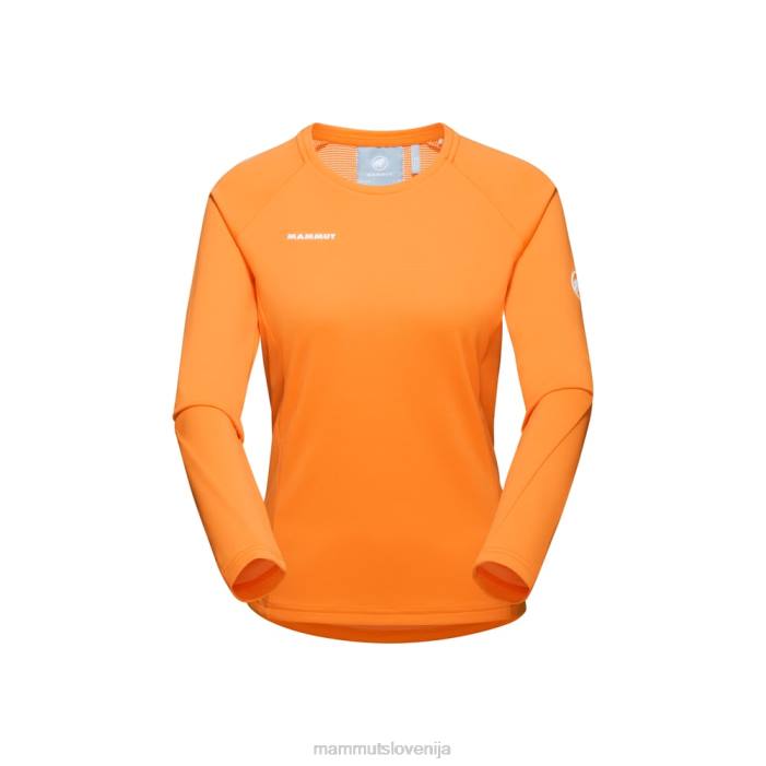 mandarina oblačila 2JLD1127 ženske Mammut aegility fl z dolgimi rokavi
