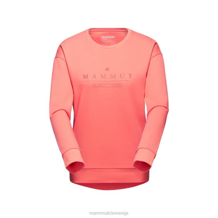 losos oblačila 2JLD1034 ženske Mammut core ml logotip z okroglim izrezom